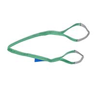 RASTKY Correas de Elevación de Poliéster Correas de Elevación de Grúa Duraderas para Barcos Eléctricos 2T Verde (2m)