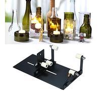 RASTKY Cortador de Botellas de Bricolaje, Herramienta de Corte Simple y Versátil para Botellas Cuadradas y Redondas, Disfrute de Sus Proyectos de Bricolaje, Metal, 9,06 X 4,33 X 2,76 Pulgadas