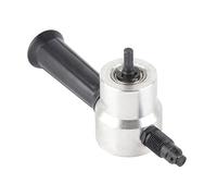 RASTKY Cortador de Chapa de Metal de Doble Cabezal, Resistente, Antideslizante, para Accesorios de Corte Circular, para Corte de Metales, Carpintería