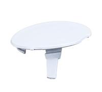 RASTKY Cubierta de Ojo de Gancho de Remolque para Parachoques Delantero Elegante y Resistente para Explorer 2011-2015 Ideal para Actualización de Vehículos (White)