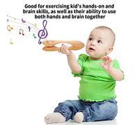 RASTKY Cuchara Musical de Madera Instrumento de Percusión Popular para Adultos Niños Percusión Manual Efectos de Sonido Madera - Grandes Amantes de la Música