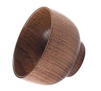 RASTKY Cuenco de Laca Antiguo Exquisito de Madera de Azufaifa para Niños, Vajilla de Madera para Niños, Cuenco de de Estilo Japonés para Sopa y Arroz para Adultos (Mediano: Aprox.