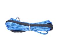 RASTKY Cuerda de Cabrestante de Remolque de 6mm X 15m, Repuesto de Nailon Azul para SmittyBilt Warm ARB, Cable de Cabrestante Resistente a los Rayos para Camión UTV