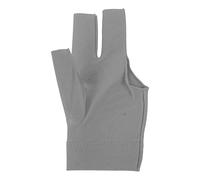 RASTKY de Piscina de Billar Premium - 3 Dedos Guante de Billar de de de de de Poliuretano, Transpirable, Estirable y de Poliuretano - Fit a Todos los Jugadores (Gris Oscuro)