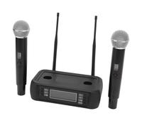 RASTKY de Teléfono Doble Profesional Handheld, REBle, Reducción de Ruido, Antihistling para KTV, Barras y Fiestas