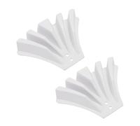 RASTKY Desviador de Canalón de Lluvia Fácil de Instalar para Lugares Comerciales 2 Piezas para Conservación de Energía Negro (WHITE)