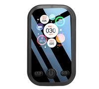 RASTKY Detector Mini Portable Quality - PM2.5, PM10, PM1.0 con Probador de Humedad y Pantalla LCD (BLACK)