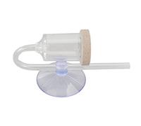 RASTKY Difusor de CO2 Acrílico Transparente para Acuario, Nanotecnología, Alta Tasa de Disolución, Refinador de Aire para Pecera, para una Artesanía Exquisita (L)