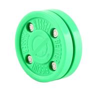 RASTKY Disco de Hockey sobre Hielo Verde de Alto Rendimiento Hecho de polioximetileno: Ideal para Entrenamiento de Hockey sobre Patines, Práctica en Interiores, Callejero y Desarrollo de Habilidades