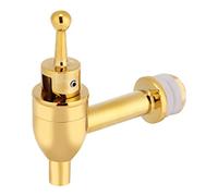 RASTKY Dispensador de Bebidas Espiga de Repuesto Grifo de Cobre Grifo Cerveza Bebidas Dispensador de Espiga de Repuesto Dorada de con Espita de Acero Inoxidable (Oro 12mm)