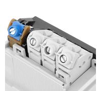 RASTKY Disyuntor de Aire de 4 30-60A de Instalación Rápida con Protección contra Fugas, Adecuado para Circuito Trifásico CA 50 Hz/60 Hz 380/480 V, para Sistemas de Iluminación y Motores