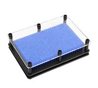 RASTKY DIY 3D Clon Mano Modelo Plástico Pin Art Juguete Ligero Durable Decoración de Oficina en el Hogar Azul Profundo 6.89 X 4.92 X 2.17 Pulgadas para Entusiastas de la Pintura con Aguja de