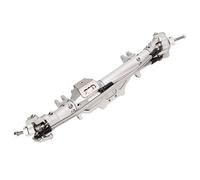 RASTKY Eje de Transmisión de Acero de Eje Delantero de Coche RC 1/10 de Alta Resistencia para Espectros Axiales con Apariencia Exquisita en Forma de Diamante, Accesorio RC (Silver)