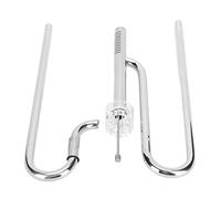 RASTKY Elegante Tubo de Lirio de Acero Inoxidable para Acuario, Tubo de Salida de Entrada Ajustable, Seguro de Usar, de Lirio de Metal para un Flujo de Agua Constante para Pecera (12 mm/0,47 pulgadas)