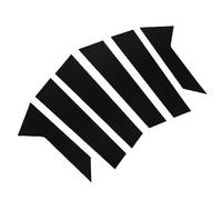 RASTKY Embellecedor de Pilar 2013-2020 - Reemplazo de Adhesivo de Alta Resistencia para Cubierta de Poste de Pilar de Ventana de Puerta - 6 Postes de de Ventana de Puerta Exterior de Color Negro