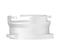 RASTKY Embudo Filtrante de café o Orta de 54 Mm - Embudo Giratorio de Aluminio - S-Freeosingessory para Tomizar Residuos y Mejorar la Resistencia (SILVER)