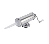 RASTKY Embutidora Manual Compacta de Salchichas de Acero Inoxidable, Relleno de Carne Eficiente y Uso Comercial, Creación de Salchichas Hechas a Mano (L)