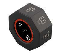 RASTKY Escritorio Octágono Temporizador de Productividad Cubo Gestión del Tiempo sin Esfuerzo para el Trabajo Estudio Oficina Cocina Diseño Minimalista para Comodidad Visual Material ABS 2,3