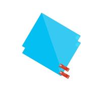 RASTKY Espejo Retrovisor para Automóvil Película Protectora Impermeable Antivaho para una Visión Clara en Días de Niebla y Lluvia 2 Piezas para Todos los Espejos Laterales de Automóvil de Tamaño