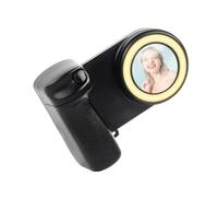 RASTKY Estabilizador de Cámara de Teléfono: Inalámbrico con Luz de Relleno LED y Obturador Remoto 16/15/14/13/12, Soporte para Teléfono Selfie