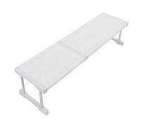 RASTKY Estante de Almacenamiento Extensible para Armario, Estante de Armario Extensible, de Almacenamiento, Divisor, Gabinete Separador, Baño, Cobertura Total, 24 Cm de Ancho, 32 Cm de Altura,