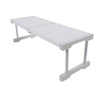 RASTKY Estante de Almacenamiento Extensible para Armario, Estante de Armario Extensible, de Almacenamiento, Divisor, Gabinete Separador, Baño, Cobertura Total, 24 Cm de Ancho, 32 Cm de Altura,