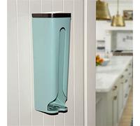 RASTKY Estante de Almacenamiento para Bolsas de Basura, Organizador Duradero Montado en la Pared para Cocina, Soporte para Bolsas de Plástico para Reciclaje de de Comestibles, Dispensador Adhesivo