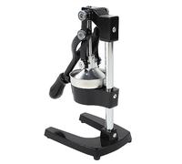 RASTKY Exprimidor de Frutas Extractor Manual Eficiente de Cítricos de Naranja y Limón para Herramientas de Cocina Domésticas Acero Inoxidable Negro para Familiares o Amigos