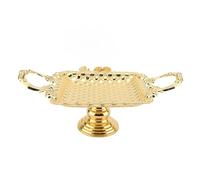 RASTKY Exquisito Soporte para Pasteles de Aleación con Base, Bandeja Moderna para Servir Pasteles para Postres, Tesoros de Cocina Multifuncionales, Elegante Idea de Regalo