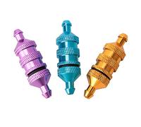 RASTKY Filtro de Aleación de Aluminio para Modelo de Coche, Potenciador de Rendimiento Ligero y Fácil de Limpiar, Filtro de Aceite de 3 Piezas Apto para HSP 1:10 02156 94122 para Aficionados