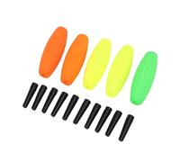 RASTKY Flotadores de Pesca EVA de Alta Densidad, Opciones Coloridas, Flotabilidad Estable, 5 uds. para Entusiastas de la Pesca de Carpas y Lubinas (L)