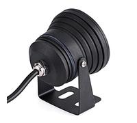 RASTKY Foco LED RGB Marino de Larga Duración para Yate, Foco LED Brillante para Exteriores con a Distancia (caparazón Negro)