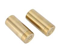 RASTKY Frascos Compactos de Acero Inoxidable para Condimentos, para Sal y Azúcar, Fácil Dispensación de Batidos, 2 uds.