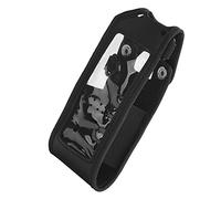 RASTKY Funda de Piel Sintética Suave para Walkie Talkie Anytone AT-D878UV, Protector Portátil con Cordón, Fácil de Instalar