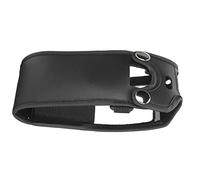 RASTKY Funda Protectora de Cuero PU para Radio Bidireccional para Anytone AT-D878UV/AT-D878UV Plus, Cubierta Resistente Al Desgaste Cordón, Fácil Acceso a Botones, Negro