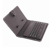 RASTKY Funda Universal para Teclado Inalámbrico con Soporte para Teléfonos y Teléfonos - Reemplazo de Bandeja Magnética Desmontable para de 4,5 a 6,8 Pulgadas (Black)