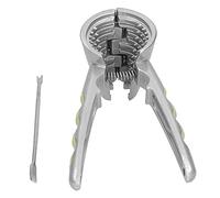 RASTKY Galleta de Nuez Resistente con Aguja para Facilitar la Apertura de Nueces, Herramienta de Cocina para Amantes de las Nueces, Aleación de Aluminio, Amarillo (YELLOW)