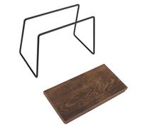 RASTKY Gotero para Verter café Soporte Elegante y Eficiente para una Experiencia de Vertido Rápido sobre el café para Amantes del y Principiantes en el Método de Preparación Manual Madera Compuesta