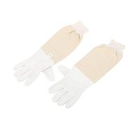 RASTKY Guante de Apicultura con Mangas Largas para Protección Completa de Las Manos, Manos Gruesas de Piel de Cabra XL, XXL, XXXL para Apicultores Principiantes (XXL)