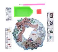 RASTKY Guirnalda de Diamantes de Imitación 5D, Resistente y Duradera, Pintura de Diamantes de Imitación, Adornos que Cultivan la Paciencia y la Confianza en uno Mismo, Regalos de 9 Pulgadas (DZ634)