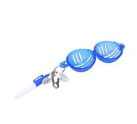 RASTKY Herramienta de Alineación de Marcadores de 360 Grados con Abrazaderas Transparentes, Entrenamiento de Revestimiento de Cierre, Plantilla de Marcado de Plantilla de Triple Línea (Blue)