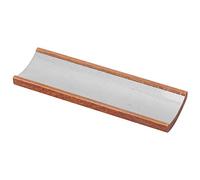 RASTKY Herramienta de Punta de Billar de Madera con Molinillo de Cuero, Mantenimiento de Billar y Piscina, Bruñidor Reparador para Dar Forma y Moler Puntas