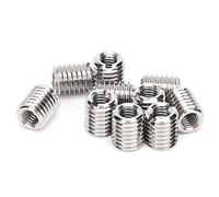 RASTKY Herramienta de Reparación de Reducción de Tuerca de Inserción para Rosca Hembra M6x1.0 y Rosca Macho M10x1.5, Kit de Extensión de Acero Inoxidable de 10 Piezas para Trabajadores de la