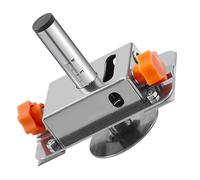 RASTKY Herramienta de Selección de Trazado Trazador de Carpintería de Escala Precisa de Acero Inoxidable para Procesamiento de Muebles, Bricolaje, 1 Trazador de Carpintería 2 Tornillos Manuales 1