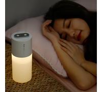 RASTKY Humidificador de Escritorio Portátil USB de Gran Volumen con Doble Pulverización para Coche, Mini Humidificador Compacto de Doble Chorro para Oficina, Hogar, Dormitorio, 3,03 X 3,03 X 7,48