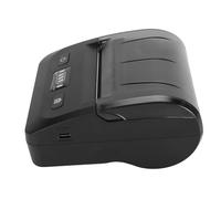 RASTKY Impresora Térmica Móvil Inalámbrica, Liviana, Eficiente en Energía, Compatible con Varios Idiomas para iOS Windows, Pizzería Panadería (80 mm/Blanco)