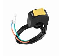 RASTKY Interruptor de Encendido/apagado de Faro LED para Motocicleta, Botón de Control de Manillar Duradero para Motos con Manillar de 7/8 de Pulgada, Ajuste Universal para la Mayoría de los (botón