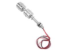 RASTKY Interruptor de Flotador Sensor de Nivel de Agua de Doble Bola para Piscina de Tanque, Controlador de Acero Inoxidable para Alarma de Nivel de Líquido Tanque de Agua Piscina de Peces (Cuerpo