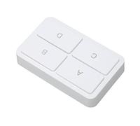 RASTKY Interruptor Inalámbrico Interruptor de Botón Inteligente 4 Gang - Fácil Instalación para Control Inteligente del Hogar - Material ABS de Primera Calidad