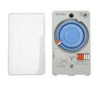 RASTKY Interruptor Temporizador Mecánico Interruptor de Tiempo Estable y Programable para Alumbrado Público 220-240 V, Calentador de Agua, Instalaciones de Oficina, Material ABS